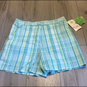 Lilly Pulitzer stretch shorts size 10, fit as 8.